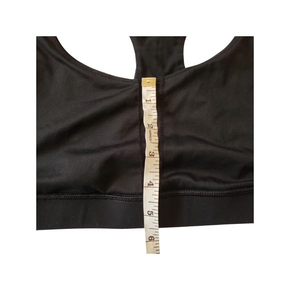 Lululemon Black Sports Bra, Size 8, Mesh Back,Perfect Condition - Picture 4 of 6